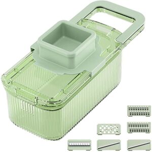 Sodial 3x(Vegetable Choppers Multifunctional Food Grater 6 Cutting Tools Round8116 Sodial 3x(Vegetable Choppers Multifunctional Food Grater 6 Cutting Tools Round8116