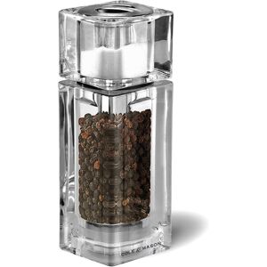 Cole & Mason H33506p Cube Clear Salt Shaker And Pepper Mill Combi, Precision+, Cole & Mason H33506p Cube Clear Salt Shaker And Pepper Mill Combi, Precision+,