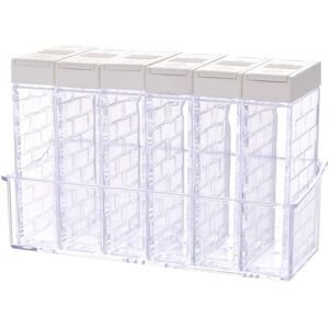 Sodial 3x(Spice Shaker Jars, Seasoning Shaker Box Condiment Set,Seasoning Storage1639 Sodial 3x(Spice Shaker Jars, Seasoning Shaker Box Condiment Set,Seasoning Storage1639