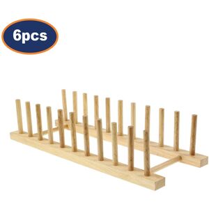 Apollo Beech Wood Dish Drainer Drying Rack Holder Stand For 10 Plates Kitchen Set Of 6 Apollo Beech Wood Dish Drainer Drying Rack Holder Stand For 10 Plates Kitchen Set Of 6