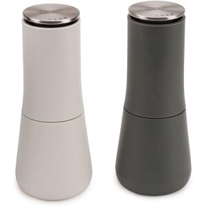 Joseph Joseph Milltop Non-Spill Salt And Pepper Mill Set Refillable With Cerami Joseph Joseph Milltop Non-Spill Salt And Pepper Mill Set Refillable With Cerami