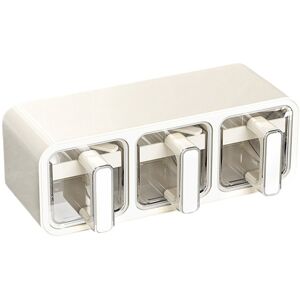Sodial Wall-Mounted Kitchen Salt Msg Seasoning Condiment Storage Box Home4555 Sodial Wall-Mounted Kitchen Salt Msg Seasoning Condiment Storage Box Home4555