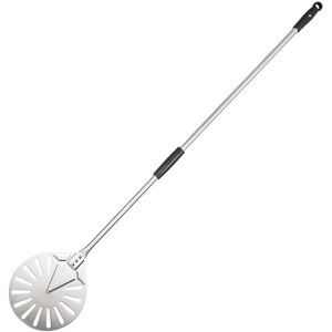 Sodial Pizza Oven Shovel 56 Inch Long Alloy Handle 9 Inch Stainless Steel Turning1833 Sodial Pizza Oven Shovel 56 Inch Long Alloy Handle 9 Inch Stainless Steel Turning1833