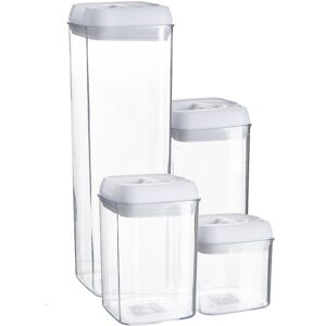 Argon Tableware 14 Piece Flip Lock Plastic Food Storage Containers Set Kitchen Food Canister Argon Tableware 14 Piece Flip Lock Plastic Food Storage Containers Set Kitchen Food Canister