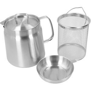 Preparation .›oil Strainer Pot 304 Stainless Steel Oil Filter Large Capacity Ergonomic Handl Preparation .›oil Strainer Pot 304 Stainless Steel Oil Filter Large Capacity Ergonomic Handl