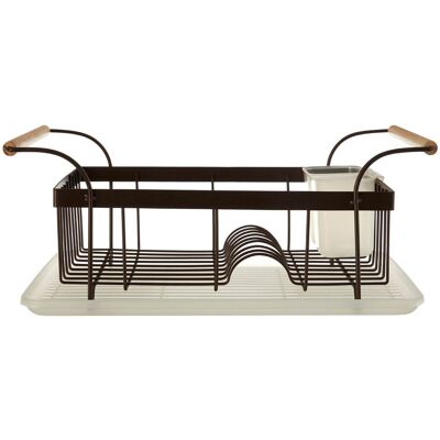 Premier Housewares Vertex Bronze Metal Dish Plate Drain Rack Holder Drying Stand Kitchen Organiser Premier Housewares Vertex Bronze Metal Dish Plate Drain Rack Holder Drying Stand Kitchen Organiser