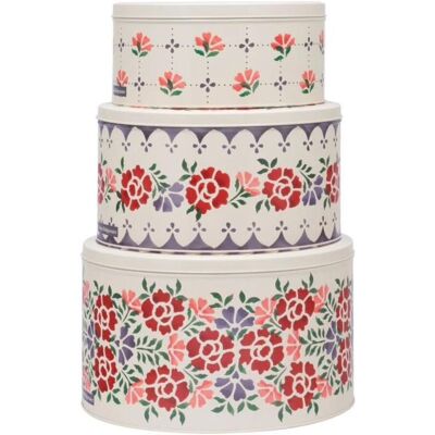 Storage Tins For Cake Emma Bridgewater Antique Roses Round Stackable Containers Storage Tins For Cake Emma Bridgewater Antique Roses Round Stackable Containers