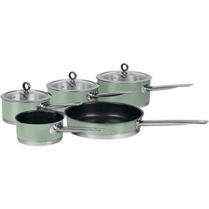 Morphy Richards Accents 973011 Sage Green 5 Piece Saucepan Set - Brand New Boxed Morphy Richards Accents 973011 Sage Green 5 Piece Saucepan Set - Brand New Boxed