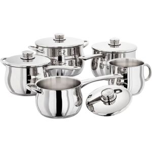 Stellar Labs Stellar 1000 Deep 5 Piece Saucepan Set Stellar Labs Stellar 1000 Deep 5 Piece Saucepan Set