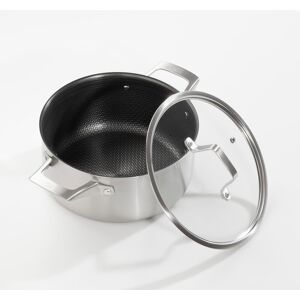 Hairy Bikers Hex Guard 24cm Saucepan Stainless Steel Non-Stick Oven Safe Hairy Bikers Hex Guard 24cm Saucepan Stainless Steel Non-Stick Oven Safe
