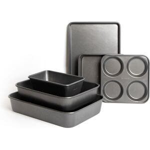 Masterclass Carbon Steel 6 Pieces Bundle Set Of Bakeware Pans And Baking Trays Masterclass Carbon Steel 6 Pieces Bundle Set Of Bakeware Pans And Baking Trays