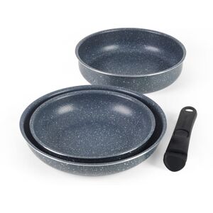 Russell Hobbs Nightfall Stone 3-Piece Pan Set - Cookware Set Russell Hobbs Nightfall Stone 3-Piece Pan Set - Cookware Set
