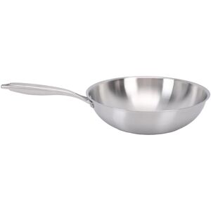 32cm Wok With Handle 304 Stainless Steel Nonstick Stir Fry Pan Wok Cookware Ou 32cm Wok With Handle 304 Stainless Steel Nonstick Stir Fry Pan Wok Cookware Ou