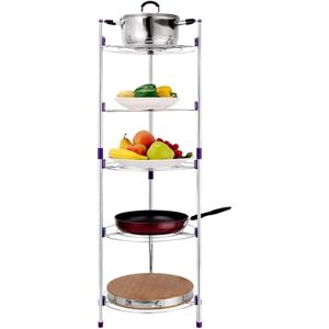 gototop Gototop Kitchen Pan Stand Saucepan Pot Rack Holder, 5 Tiers Home Kitchen Pans P gototop Gototop Kitchen Pan Stand Saucepan Pot Rack Holder, 5 Tiers Home Kitchen Pans P