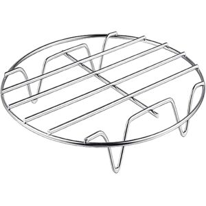 10pcs Air Fryer Accessory Kit Frying Baking Pan Rack Pizza Tray Pot Metal 5 10pcs Air Fryer Accessory Kit Frying Baking Pan Rack Pizza Tray Pot Metal 5