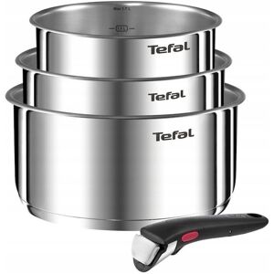 Tefal Ingenio Emotion 4-Piece Cookware Set Saucepans 16/18/20 Removable Handle Tefal Ingenio Emotion 4-Piece Cookware Set Saucepans 16/18/20 Removable Handle