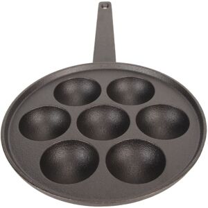 ㄧ7 Holes Nonstick Takoyaki Grill Pan Deepened Enlarged Cast Iron Takoyaki Maker ㄧ7 Holes Nonstick Takoyaki Grill Pan Deepened Enlarged Cast Iron Takoyaki Maker