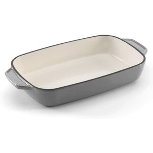 Samuel Groves - Enamel Cast Iron Rectangular Roaster 25.5cm By Chabrias Ltd Samuel Groves - Enamel Cast Iron Rectangular Roaster 25.5cm By Chabrias Ltd