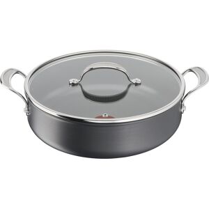 Tefal Jamie Oliver Cook'S Classics Hard Anodized Shallow Pot, 30 Cm, 5.4l, Non- Tefal Jamie Oliver Cook'S Classics Hard Anodized Shallow Pot, 30 Cm, 5.4l, Non-