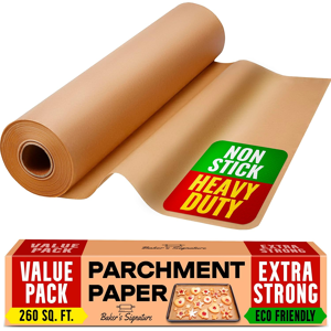 Does Not Apply Baking Paper Roll 38cm X 64m – Non-Stick Unbleached Parchment Paper With Cutter Does Not Apply Baking Paper Roll 38cm X 64m – Non-Stick Unbleached Parchment Paper With Cutter