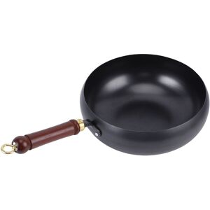 Stir Fry Pan Glossy 28cm Hand Hammered Anti Stick Wrought Iron Wok Pan With Sp B Stir Fry Pan Glossy 28cm Hand Hammered Anti Stick Wrought Iron Wok Pan With Sp B