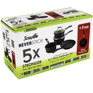 Scoville Neverstick 4 Plus 1 Piece Cookware Set ✅️🔥 Scoville Neverstick 4 Plus 1 Piece Cookware Set ✅️🔥