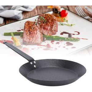 Rio 7.9in Carbon Steel Skillet Nonstick Frying Pan Smokeless Comfortable Grip Indoor Rio 7.9in Carbon Steel Skillet Nonstick Frying Pan Smokeless Comfortable Grip Indoor