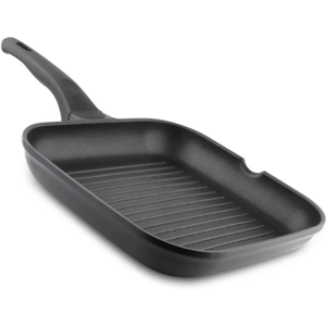 Commi Chef Grill Pan Die Cast Aluminium 28cm X 28cm Non Stick Black Grill Pan Commi Chef Grill Pan Die Cast Aluminium 28cm X 28cm Non Stick Black Grill Pan