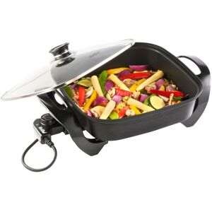 Multi Cooker W/ Lid 5l – Vonshef 30cm Electric Frying Pan, Temp Control – 1500w Multi Cooker W/ Lid 5l – Vonshef 30cm Electric Frying Pan, Temp Control – 1500w