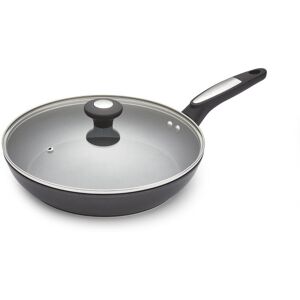 Morphy Richards Frying Pan Forged Aluminium Lidded 28cm 850700 Morphy Richards Frying Pan Forged Aluminium Lidded 28cm 850700