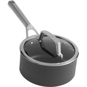 Ninja C30216uk Zerostick 16cm Saucepan With Glass Lid Oven Safe To 260°c Grey Ninja C30216uk Zerostick 16cm Saucepan With Glass Lid Oven Safe To 260°c Grey