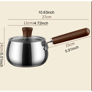 Does Not Apply 316 Stainless Steel Milk Pot Saucepan With Lid Round Pasta Pot Cookware Stockpot Does Not Apply 316 Stainless Steel Milk Pot Saucepan With Lid Round Pasta Pot Cookware Stockpot