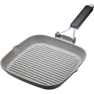 Masterclass Non-Stick Induction-Safe Griddle Pan With Folding Handle, 24 Cm (9. Masterclass Non-Stick Induction-Safe Griddle Pan With Folding Handle, 24 Cm (9.