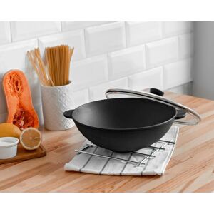 Brizoll Cast Iron Pan Wok, 4.7 L Brizoll Cast Iron Pan Wok, 4.7 L