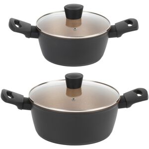 Russell Hobbs Combo-8222 Opulence Collection Non-Stick Stockpot Set, 20 & 24 Cm Russell Hobbs Combo-8222 Opulence Collection Non-Stick Stockpot Set, 20 & 24 Cm