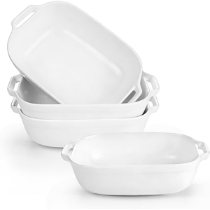 Does Not Apply 20cm Double-Ear Handle Ceramic Baking Dish Set Of 4,Oven Dish Serving Dishes Does Not Apply 20cm Double-Ear Handle Ceramic Baking Dish Set Of 4,Oven Dish Serving Dishes