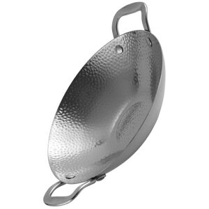 Stainless Steel Kadai For Induction Hob Wok Alcohol Pot Cooking Work Stainless Steel Kadai For Induction Hob Wok Alcohol Pot Cooking Work