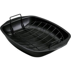 Circulon Ultra Long Lasting Non Stick Roaster Tray With Rack 39.5 X 30.5 X 6.5cm Circulon Ultra Long Lasting Non Stick Roaster Tray With Rack 39.5 X 30.5 X 6.5cm