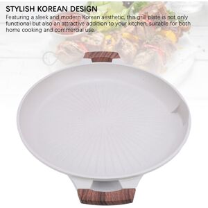 Korean Grill Pan Even Heating Portable Maifanite Bbq Grill Plate For Indoor Korean Grill Pan Even Heating Portable Maifanite Bbq Grill Plate For Indoor