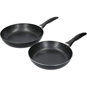 Kitchencraft Non-Stick Frying Pan Set - 24cm & 28cm Kitchencraft Non-Stick Frying Pan Set - 24cm & 28cm