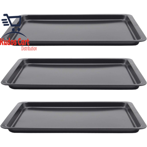 Does Not Apply 14.5\"X 10\" Non-Stick Baking Sheet Sets Large Baking Tray Pans Rectangle Set Of 3 Does Not Apply 14.5\"X 10\" Non-Stick Baking Sheet Sets Large Baking Tray Pans Rectangle Set Of 3