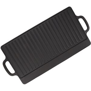 L Griddle Plate Double Sided Iron Fast Even Heating Reversible Grill Plate F Bl L Griddle Plate Double Sided Iron Fast Even Heating Reversible Grill Plate F Bl