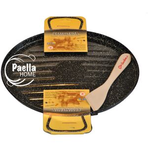 Garcima S.L. 36cm Spanish Original Enamelled Steel Griddle Plate & Bbq ,Grill Pan & Skillet Garcima S.L. 36cm Spanish Original Enamelled Steel Griddle Plate & Bbq ,Grill Pan & Skillet