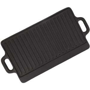 Griddle Plate Double Sided Iron Fast Even Heating Reversible Grill Plate For Uk Griddle Plate Double Sided Iron Fast Even Heating Reversible Grill Plate For Uk