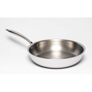 Zinel 5020 Tri-Ply Stainless Steel Frying Pan, 20cm Zinel 5020 Tri-Ply Stainless Steel Frying Pan, 20cm