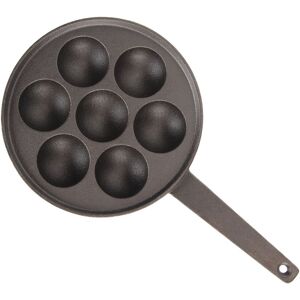 7 Holes Nonstick Takoyaki Grill Pan Deepened Enlarged Cast Iron Takoyaki Maker 7 Holes Nonstick Takoyaki Grill Pan Deepened Enlarged Cast Iron Takoyaki Maker