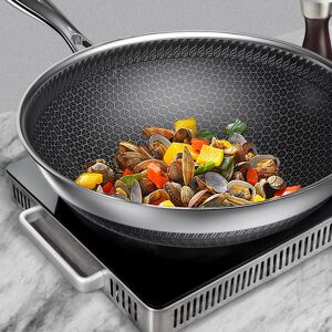 Stainless Steel Skillet 316 Stainless Steel Frying Pan Prevents Stick Even Stainless Steel Skillet 316 Stainless Steel Frying Pan Prevents Stick Even
