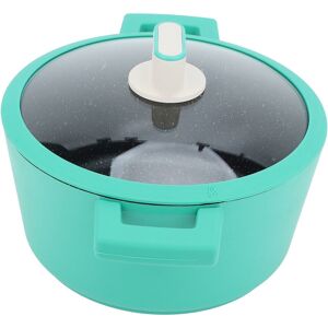 Soup Pot With Lid Kitchen Non Stick Cookware Cooking Utensils 24cm Green Soup Pot With Lid Kitchen Non Stick Cookware Cooking Utensils 24cm Green