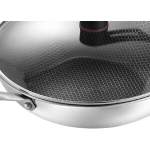 Wok Pan Double Sided 3 Layer Prevent Sticking Easy Cleaning Wok Fo New Wok Pan Double Sided 3 Layer Prevent Sticking Easy Cleaning Wok Fo New