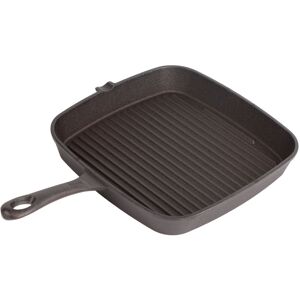 Grill Pan Nonstick Design Heat Resistant Handle Fast Heat Conduction Iron Grill Pan Nonstick Design Heat Resistant Handle Fast Heat Conduction Iron